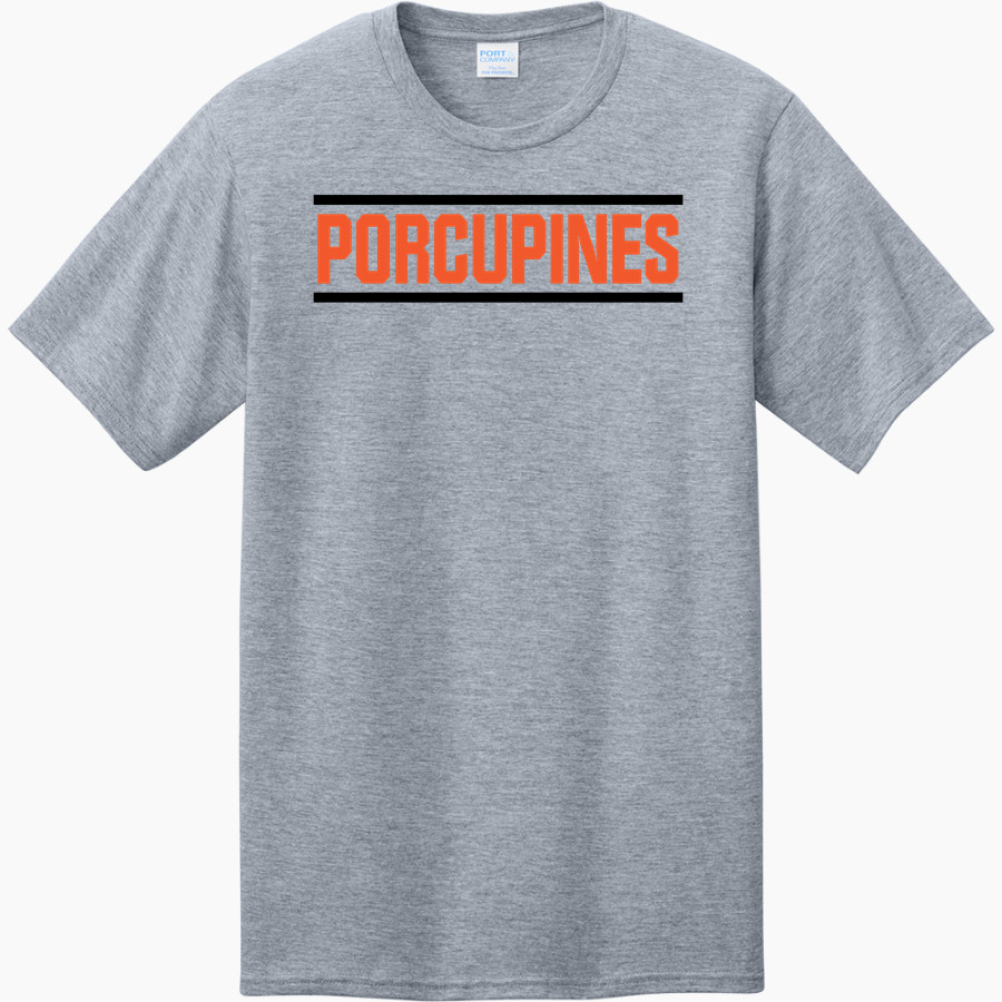 SPRINGTOWN HIGH SCHOOL PORCUPINES Port & Company CVC Tee