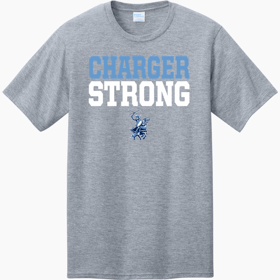 CENTRAL HIGH SCHOOL CHARGERS Port & Company CVC Tee