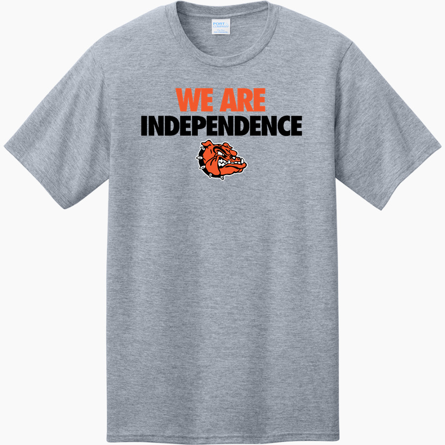 INDEPENDENCE HIGH SCHOOL BULLDOGS <span class="pdp-name-mascot">INDEPENDENCE BULLDOGS</span> Port & Company CVC Tee