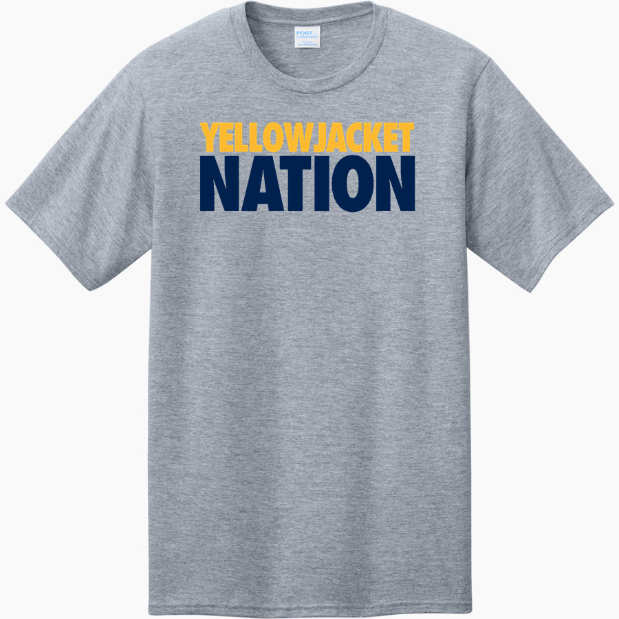 DETROIT COUNTRY DAY SCHOOL YELLOWJACKETS <span class="pdp-name-mascot">DETROIT YELLOWJACKETS</span> Port & Company CVC Tee