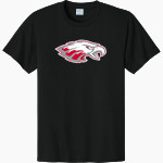 FRANKTON HIGH SCHOOL #EAGLESSOAR Port & Company CVC Tee Front Thumbnail
