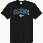 CLYDE HIGH SCHOOL FLIERS <span class="pdp-name-mascot">CLYDE FLIERS</span> Port & Company CVC Tee Front Thumbnail