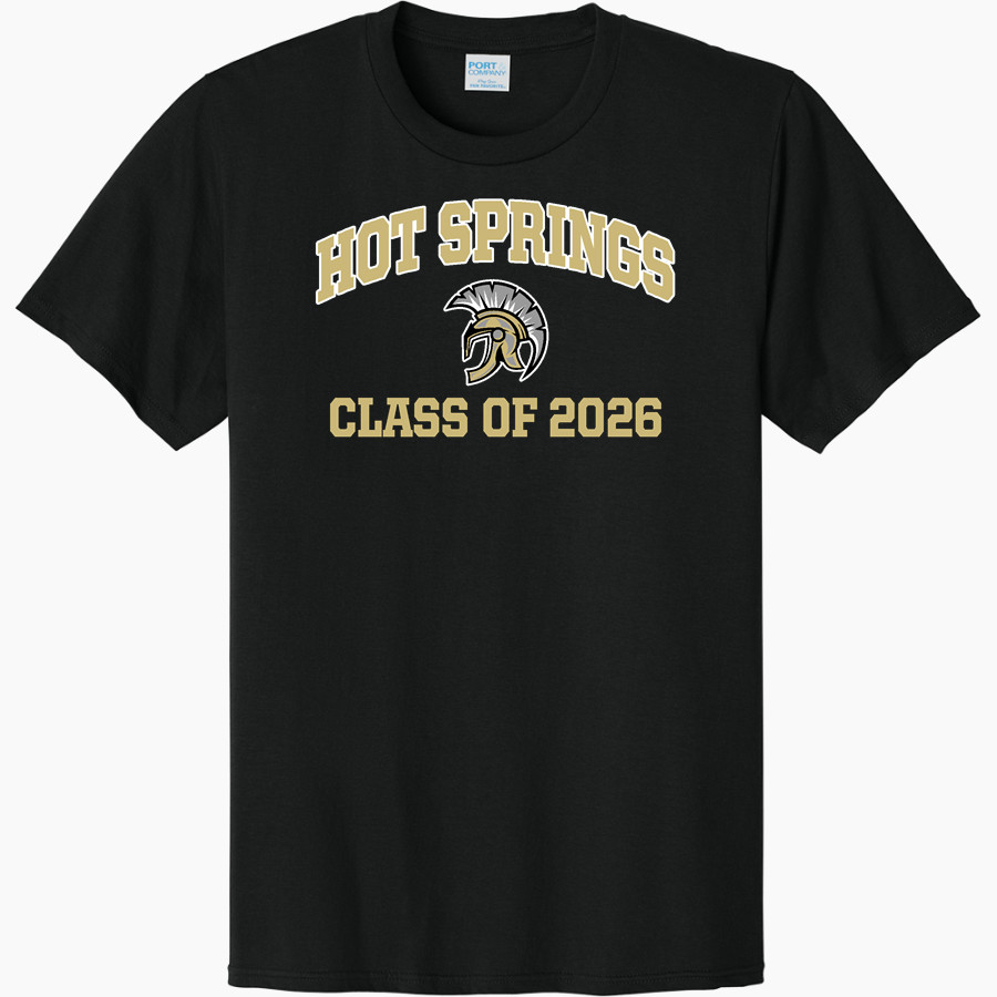 HOT SPRINGS HIGH SCHOOL TROJANS <span class="pdp-name-mascot">HOT SPRINGS TROJANS</span> Port & Company CVC Tee