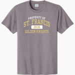 St. FRANCIS HIGH SCHOOL GOLDEN KNIGHTS <span class="pdp-name-mascot">SAINT FRANCIS GOLDEN KNIGHTS</span> Port & Company CVC Tee Front Thumbnail