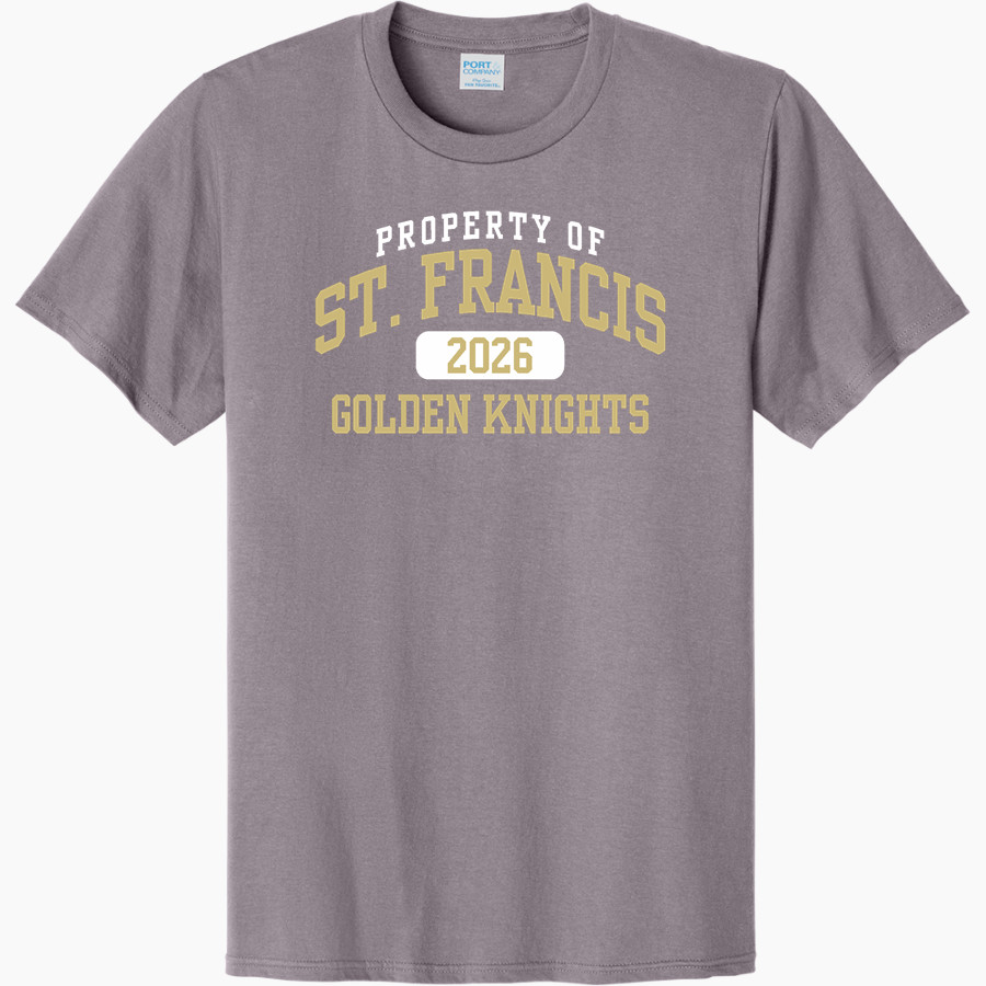 St. FRANCIS HIGH SCHOOL GOLDEN KNIGHTS <span class="pdp-name-mascot">SAINT FRANCIS GOLDEN KNIGHTS</span> Port & Company CVC Tee