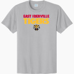 EAST IBERVILLE HIGH SCHOOL TIGERS <span class="pdp-name-mascot">EAST IBERVILLE TIGERS</span> Port & Company CVC Tee Front Thumbnail