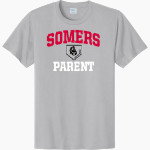 Somers Softball Spartans <span class="pdp-name-mascot">Somers Youth Softball Spartans</span> Port & Company CVC Tee Front Thumbnail