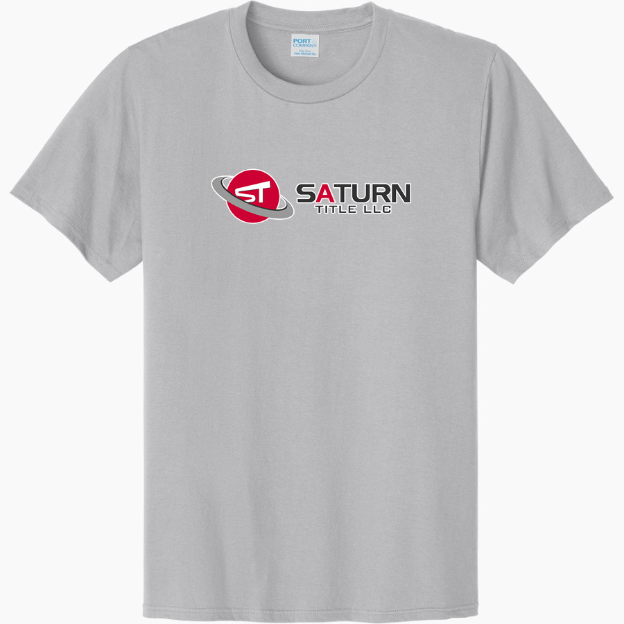 Saturn Title LLC Saturn Title <span class="pdp-name-mascot">Saturn Title LLC</span> Port & Company CVC Tee