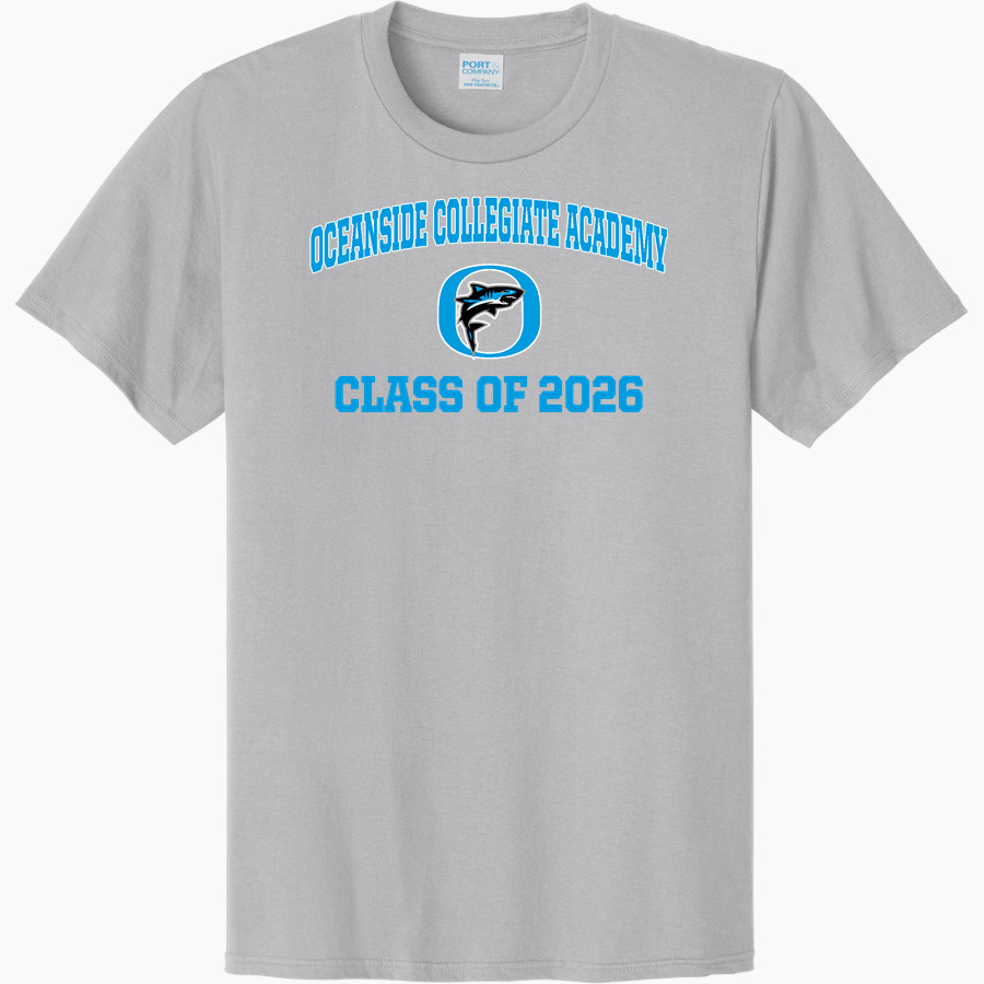 Oceanside Collegiate Academy Landsharks <span class="pdp-name-mascot">Oceanside Collegiate Academy Landsharks</span> Port & Company CVC Tee