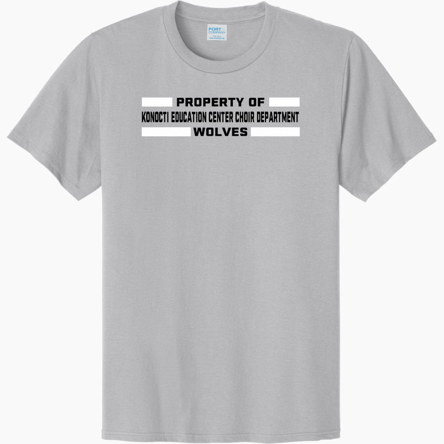 Konocti Education Center Choir Department Wolves Port & Company CVC Tee