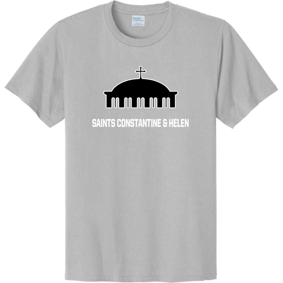 Saints Constantine & Helen Greek Orthodox Church <span class="pdp-name-mascot">Saints Constantine And Helen Greek Orthodox Church Of Dc Church Of Dc</span> Port & Company CVC Tee