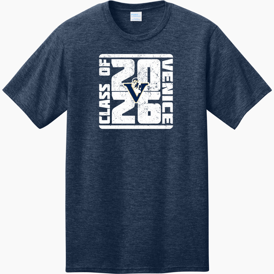 VENICE HIGH SCHOOL GONDOLIERS <span class="pdp-name-mascot">VENICE GONDOLIERS</span> Port & Company CVC Tee