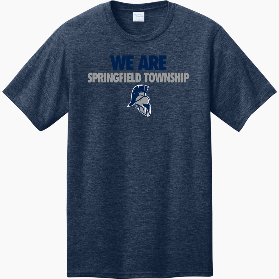 SPRINGFIELD TOWNSHIP HIGH SCHOOL SPARTANS <span class="pdp-name-mascot">SPRINGFIELD TOWNSHIP SPARTANS</span> Port & Company CVC Tee
