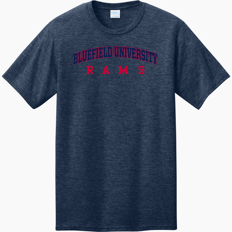 Bluefield University Sideline Store <span class="pdp-name-mascot">Bluefield University</span> Port & Company CVC Tee