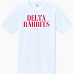 DELTA HIGH SCHOOL RABBITS <span class="pdp-name-mascot">DELTA RABBITS</span> Port & Company CVC Tee Front Thumbnail