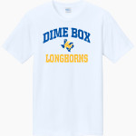 DIME BOX HIGH SCHOOL LONGHORNS <span class="pdp-name-mascot">DIME BOX LONGHORNS</span> Port & Company CVC Tee Front Thumbnail
