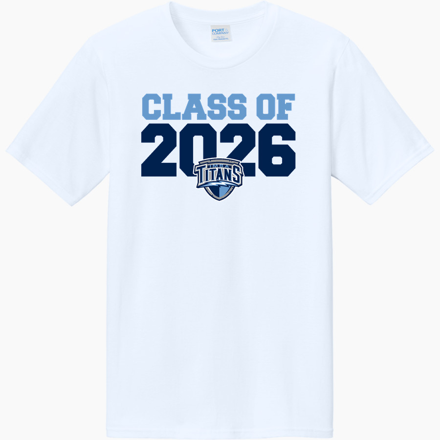 ILLINOIS MATH & SCIENCE ACADEMY TITANS Port & Company CVC Tee