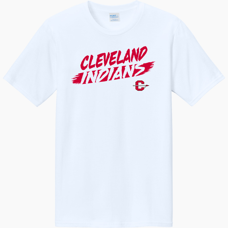 CLEVELAND HIGH SCHOOL INDIANS <span class="pdp-name-mascot">CLEVELAND INDIANS</span> Port & Company CVC Tee