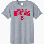 Benedictine University Mesa Redhawks Port & Company Youth CVC Tee Front Thumbnail