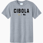 CIBOLA HIGH SCHOOL RAIDERS <span class="pdp-name-mascot">CIBOLA RAIDERS</span> Port & Company Youth CVC Tee Front Thumbnail