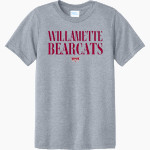 Willamette Bearcats <span class="pdp-name-mascot">Willamette Bearcats</span> Port & Company Youth CVC Tee Front Thumbnail