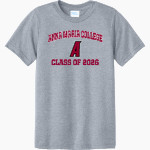 Anna Maria College Amcats <span class="pdp-name-mascot">Anna Maria College Amcats</span> Port & Company Youth CVC Tee Front Thumbnail