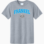 Frankel Jewish Academy Jaguars official sideline store <span class="pdp-name-mascot">Frankel Jewish Academy Jaguars</span> Port & Company Youth CVC Tee Front Thumbnail