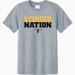 Champion Schools Stingers <span class="pdp-name-mascot">Champion Schools- Chandler Stingers</span> Port & Company Youth CVC Tee Front Thumbnail