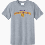 BALL HIGH SCHOOL GOLDEN TORNADOES Port & Company Youth CVC Tee Front Thumbnail