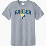 PENNSVILLE MEMORIAL HIGH SCHOOL EAGLES <span class="pdp-name-mascot">PENNSVILLE MEMORIAL EAGLES</span> Port & Company Youth CVC Tee Front Thumbnail