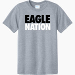 Swegle Eagles <span class="pdp-name-mascot">Swegle Elementary School Eagles</span> Port & Company Youth CVC Tee Front Thumbnail