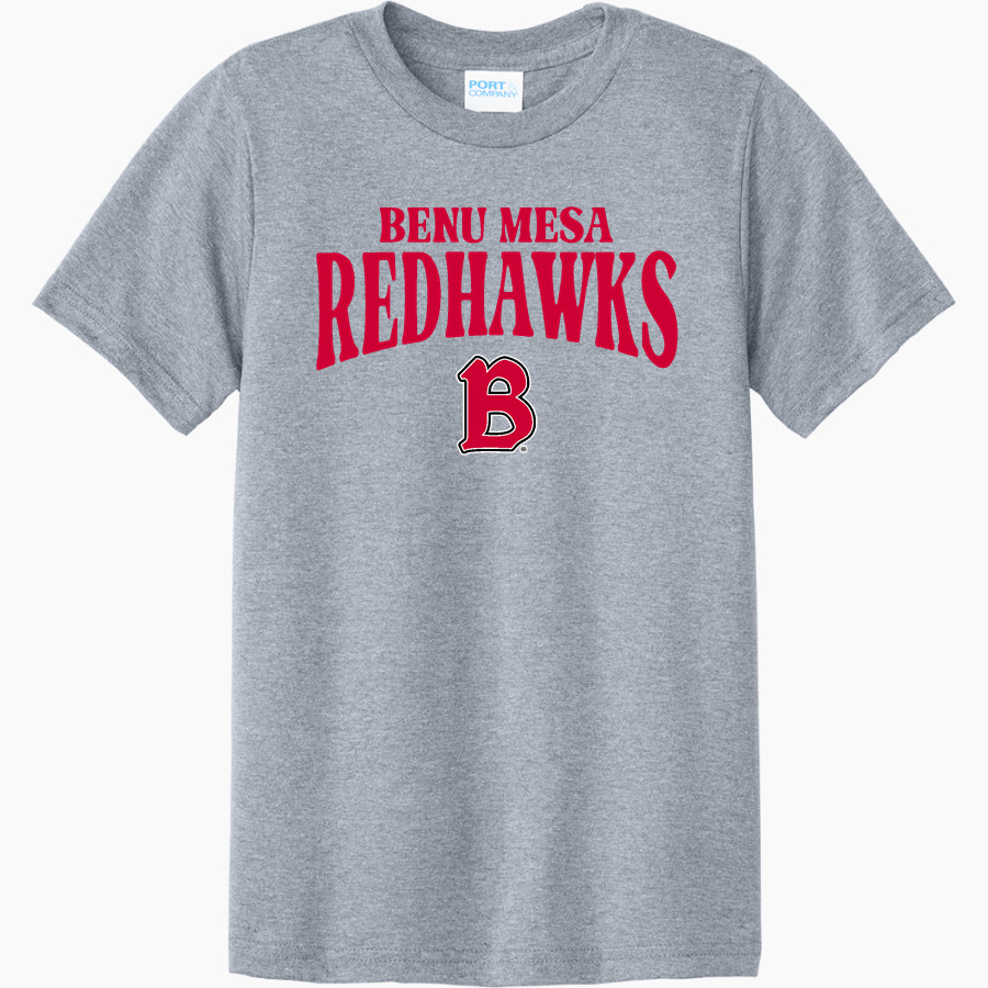 Benedictine University Mesa Redhawks Port & Company Youth CVC Tee