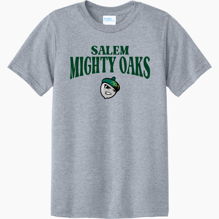 SCC Oaks <span class="pdp-name-mascot">Salem Oaks</span> Port & Company Youth CVC Tee