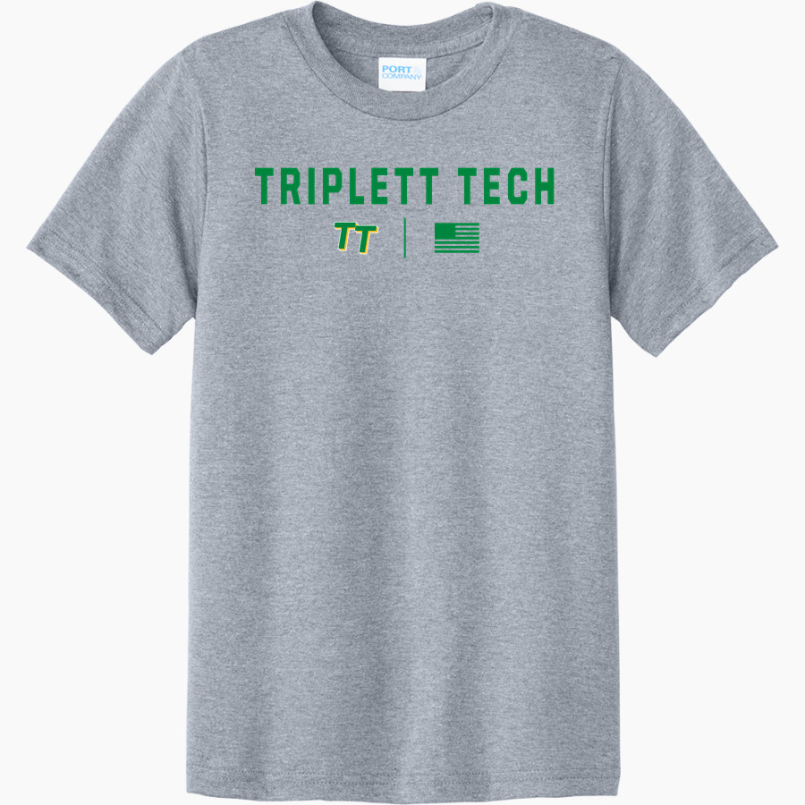 Triplett Tech Port & Company Youth CVC Tee