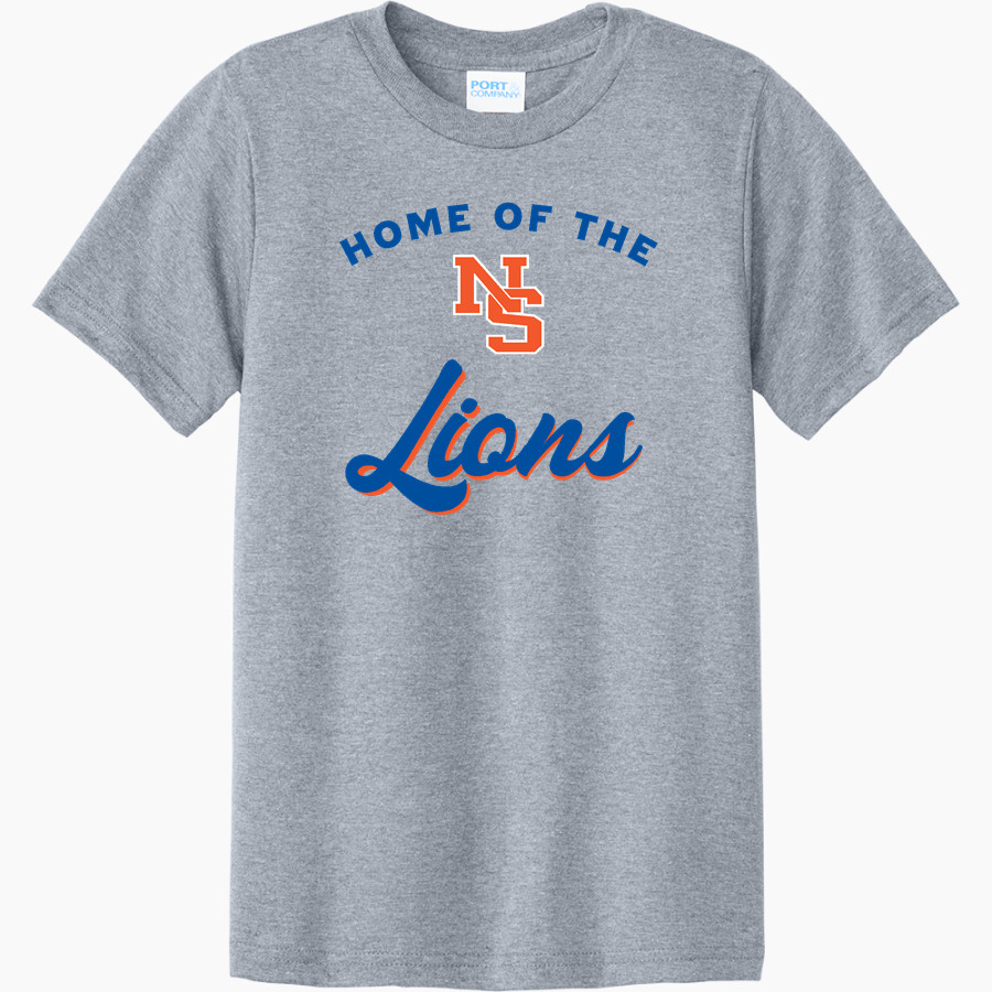 NEWTON SOUTH HIGH SCHOOL LIONS <span class="pdp-name-mascot">NEWTON SOUTH LIONS</span> Port & Company Youth CVC Tee