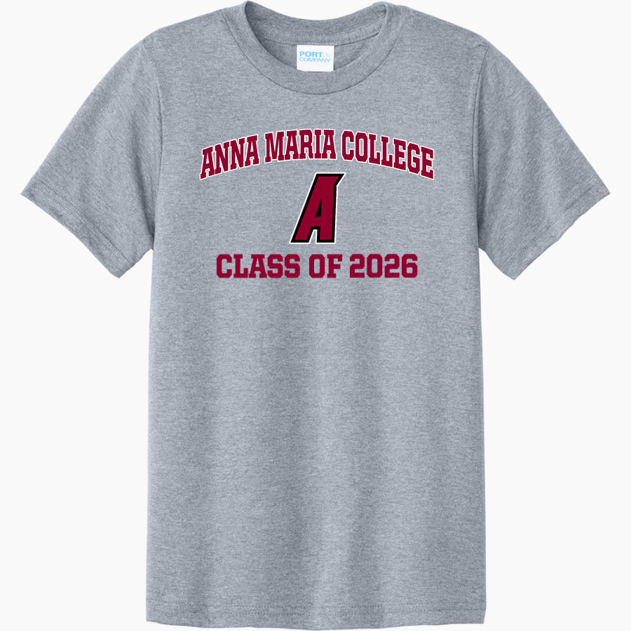 Anna Maria College Amcats <span class="pdp-name-mascot">Anna Maria College Amcats</span> Port & Company Youth CVC Tee
