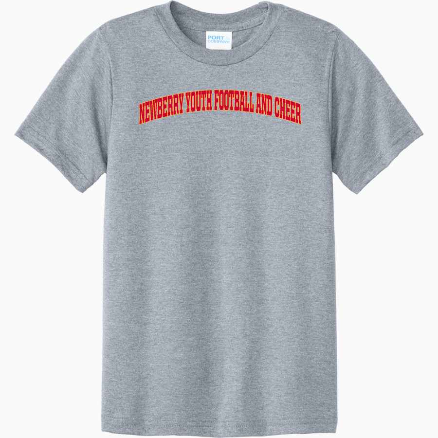 Newberry Youth Football And Cheer Panthers <span class="pdp-name-mascot">Newberry Youth Football And Cheer Panthers</span> Port & Company Youth CVC Tee