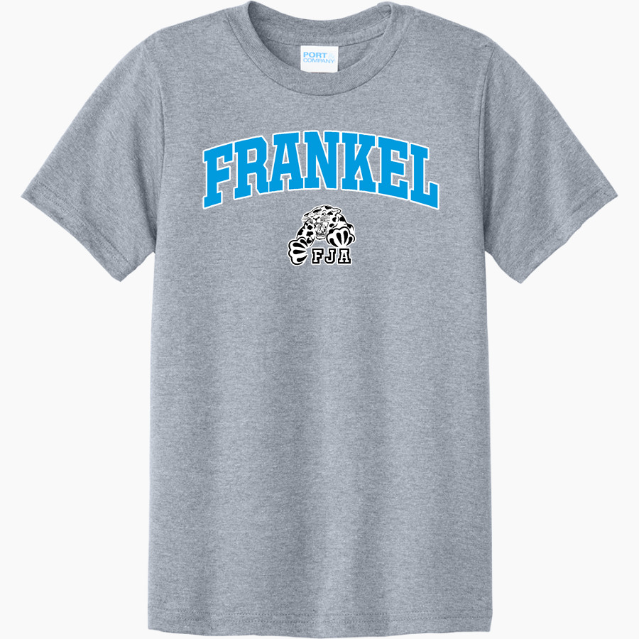 Frankel Jewish Academy Jaguars official sideline store <span class="pdp-name-mascot">Frankel Jewish Academy Jaguars</span> Port & Company Youth CVC Tee