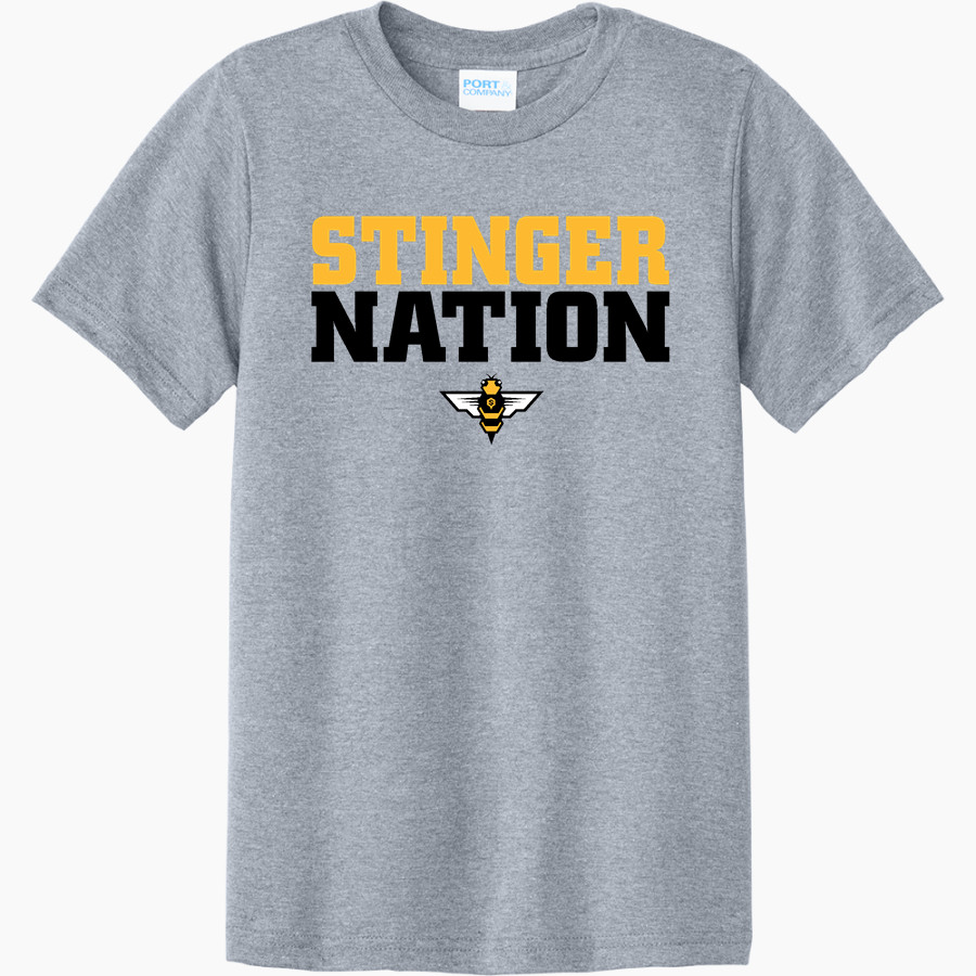 Champion Schools Stingers <span class="pdp-name-mascot">Champion Schools- Chandler Stingers</span> Port & Company Youth CVC Tee