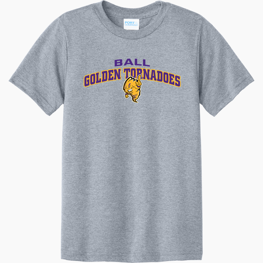 BALL HIGH SCHOOL GOLDEN TORNADOES Port & Company Youth CVC Tee