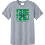 UCS Bobcats <span class="pdp-name-mascot">Underhill Central School Bobcats</span> Port & Company Youth CVC Tee Front Thumbnail