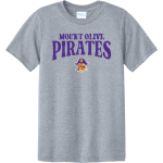 MOUNT OLIVE HIGH SCHOOL PIRATES <span class="pdp-name-mascot">MOUNT OLIVE PIRATES</span> Port & Company Youth CVC Tee Front Thumbnail