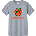 Shrewsbury Tigers <span class="pdp-name-mascot">Shrewsbury Travel Basketball Tigers</span> Port & Company Youth CVC Tee Front Thumbnail