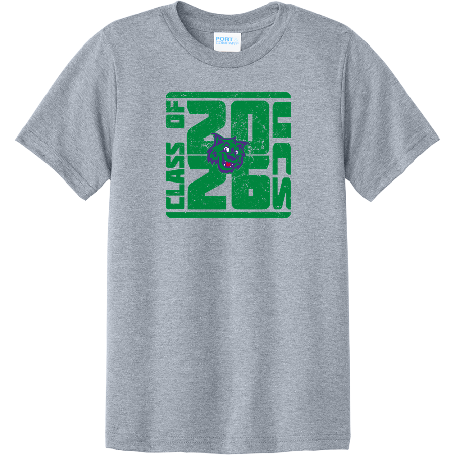 UCS Bobcats <span class="pdp-name-mascot">Underhill Central School Bobcats</span> Port & Company Youth CVC Tee
