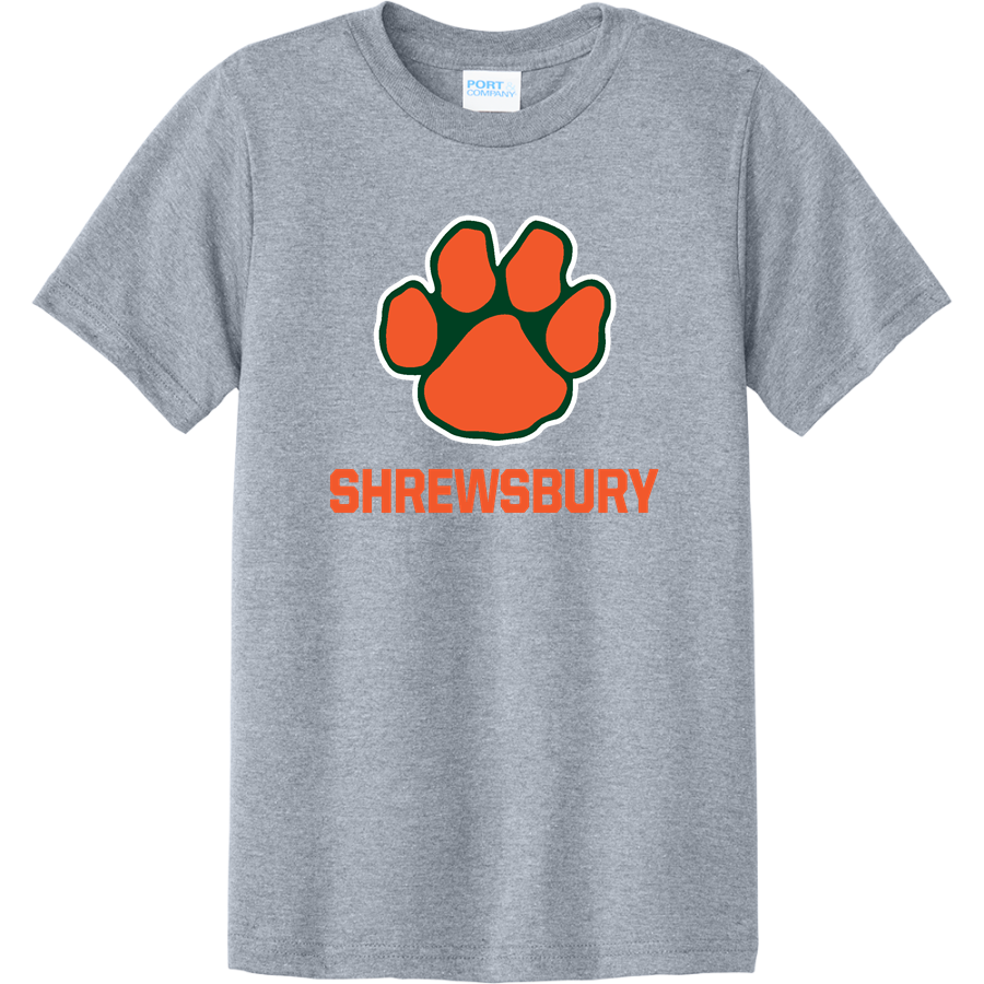Shrewsbury Tigers <span class="pdp-name-mascot">Shrewsbury Travel Basketball Tigers</span> Port & Company Youth CVC Tee