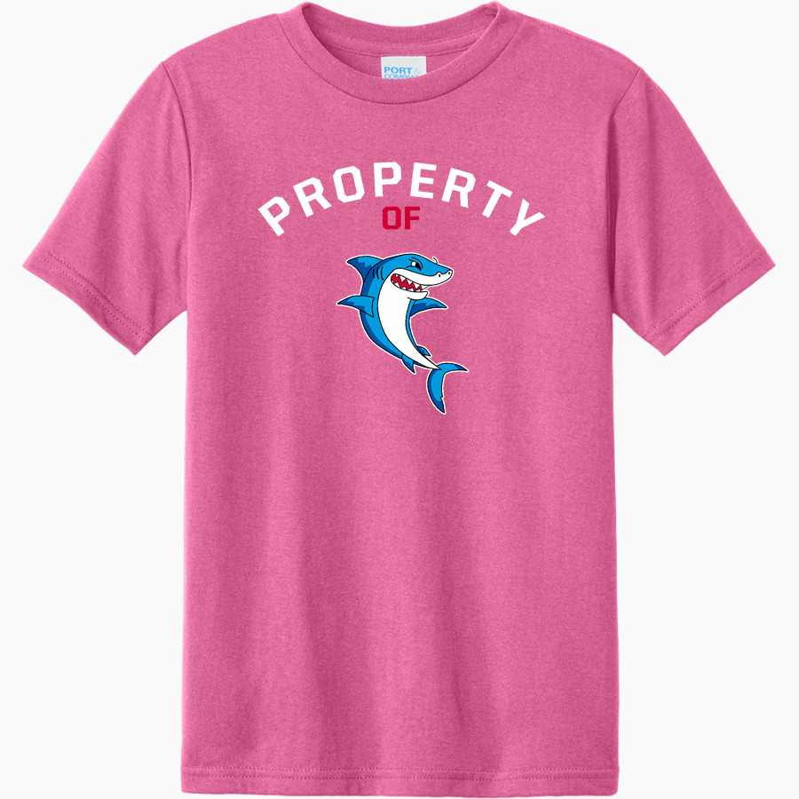French-American School of New York - Online Store <span class="pdp-name-mascot">French-American School Sharks</span> Port & Company Youth CVC Tee