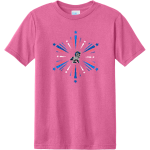 MacArthur Elementary Mustangs <span class="pdp-name-mascot">McArthur Elementary</span> Port & Company Youth CVC Tee Front Thumbnail