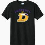 DEFOREST HIGH SCHOOL NORSKIES Port & Company Youth CVC Tee Front Thumbnail