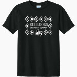 HOWE HIGH SCHOOL BULLDOGS Port & Company Youth CVC Tee Front Thumbnail