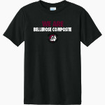 Bellerose Composite Bulldogs Port & Company Youth CVC Tee Front Thumbnail